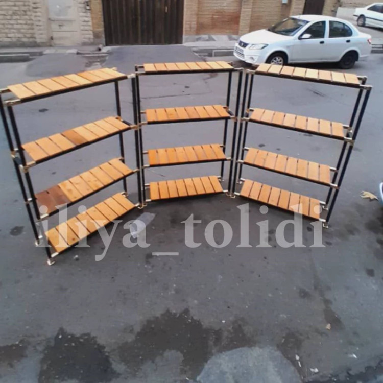 قفسه با چوب ترموود پسکرایه