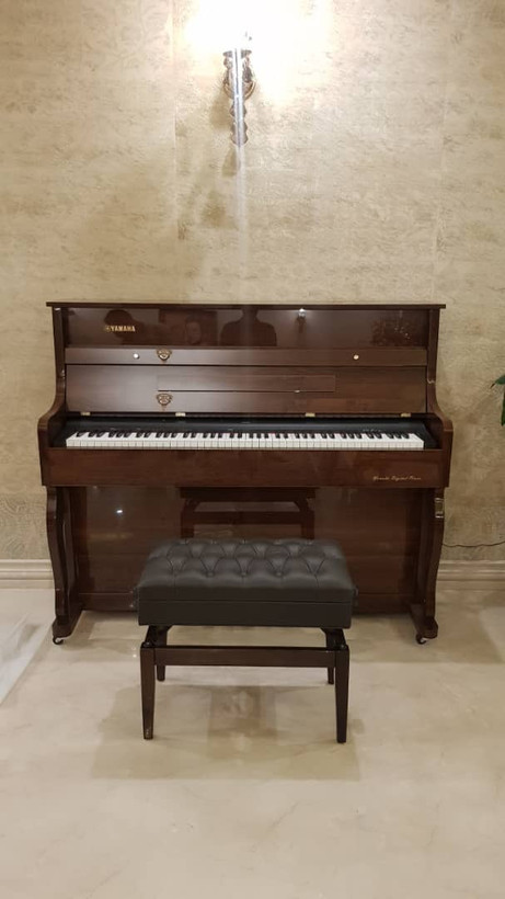 کابین پیانو آکوستیک مدل اقتصادی مات ضد خش تحویل درب منزل